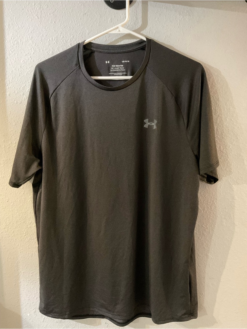 Under Armour Men’s Short Sleeve Performance Tee - Charcoal Black